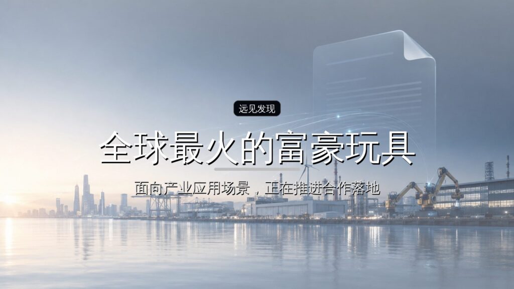 全球最火的富豪玩具,估值700亿,冲刺行业最大IPO-远见网