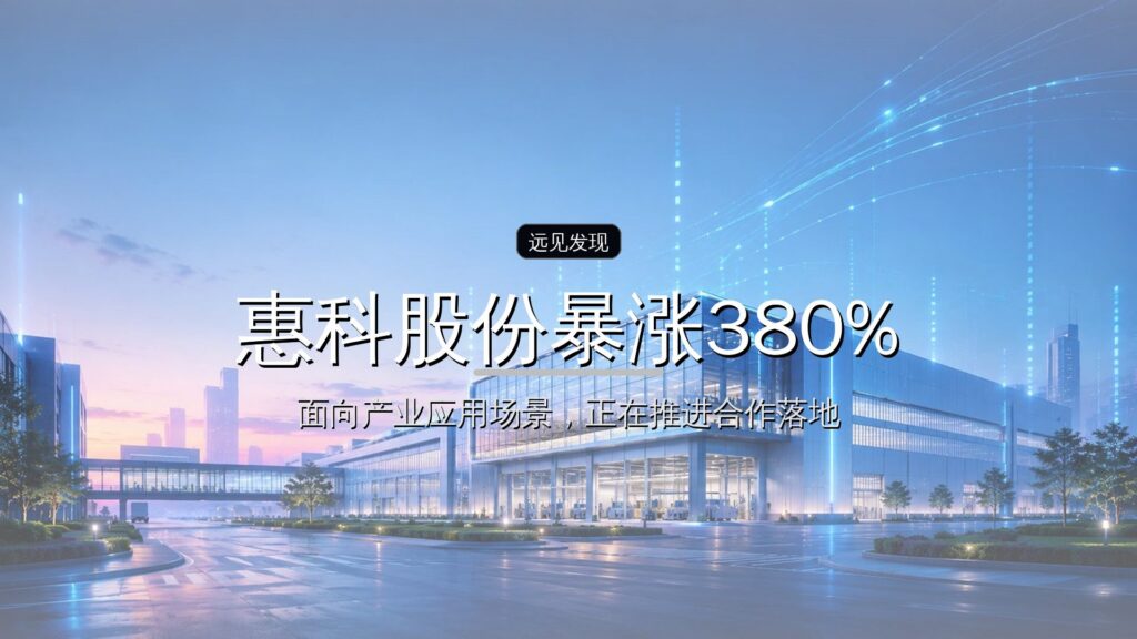 惠科股份暴涨380%:深圳千亿IPO敲钟了-远见网