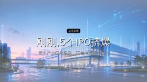 刚刚,5个IPO挤爆港交所:‌领益智造、‌圣邦股份、‌芯碁微装、‌中科闻歌、‌科拓股份敲锣
