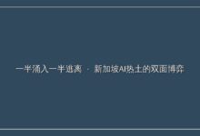 一半涌入一半逃离,新加坡AI热土的双面博弈-远见网