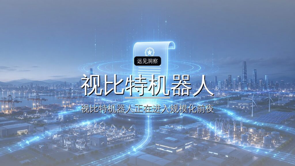 视比特机器人完成亿元级B++轮融资-远见网