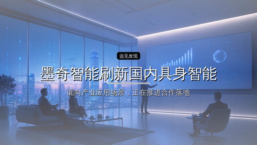 融资丨成立半年估值超70亿,墨奇智能刷新国内具身智能首轮融资规模纪录-远见网