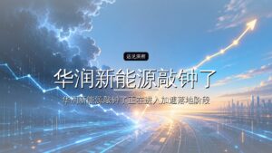 华润新能源敲钟了,深圳6天诞生两个千亿IPO