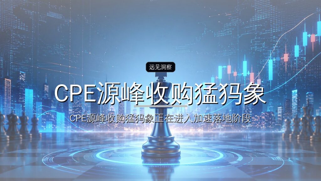 CPE源峰收购猛犸象:始祖鸟对手被卖了-远见网