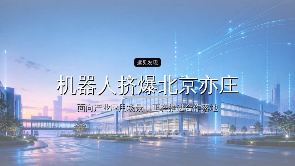 投资界AI周报| 机器人挤爆北京亦庄-远见网