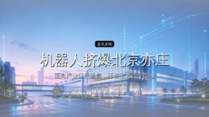 投资界AI周报| 机器人挤爆北京亦庄