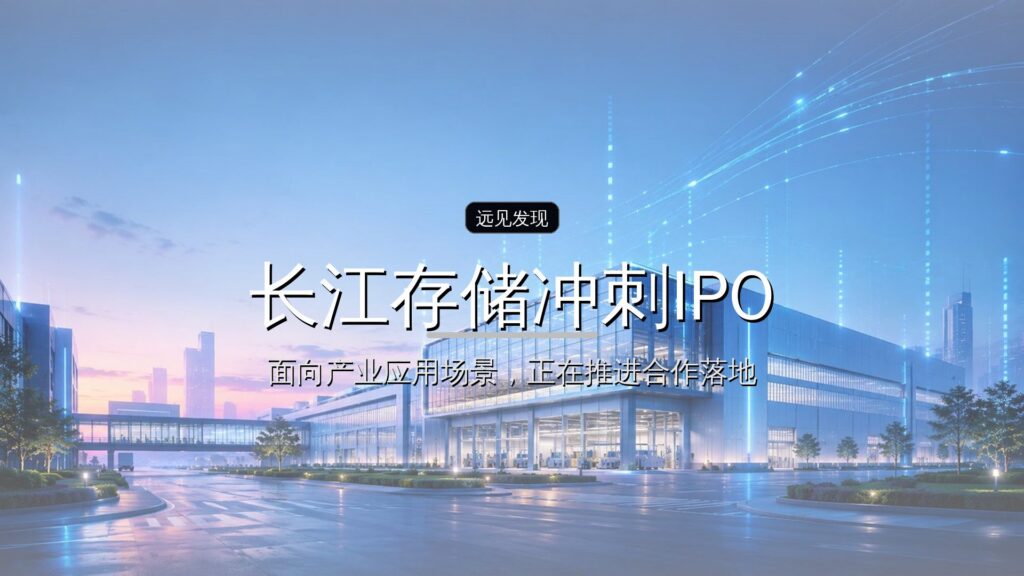 长江存储冲刺IPO:一个季度赚334亿-远见网