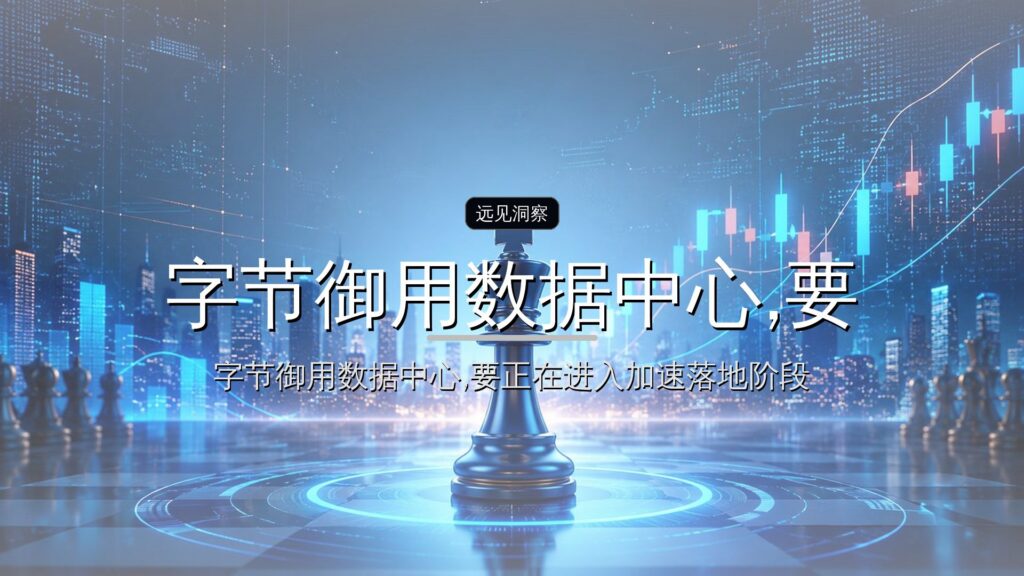 字节御用数据中心,要IPO了-远见网